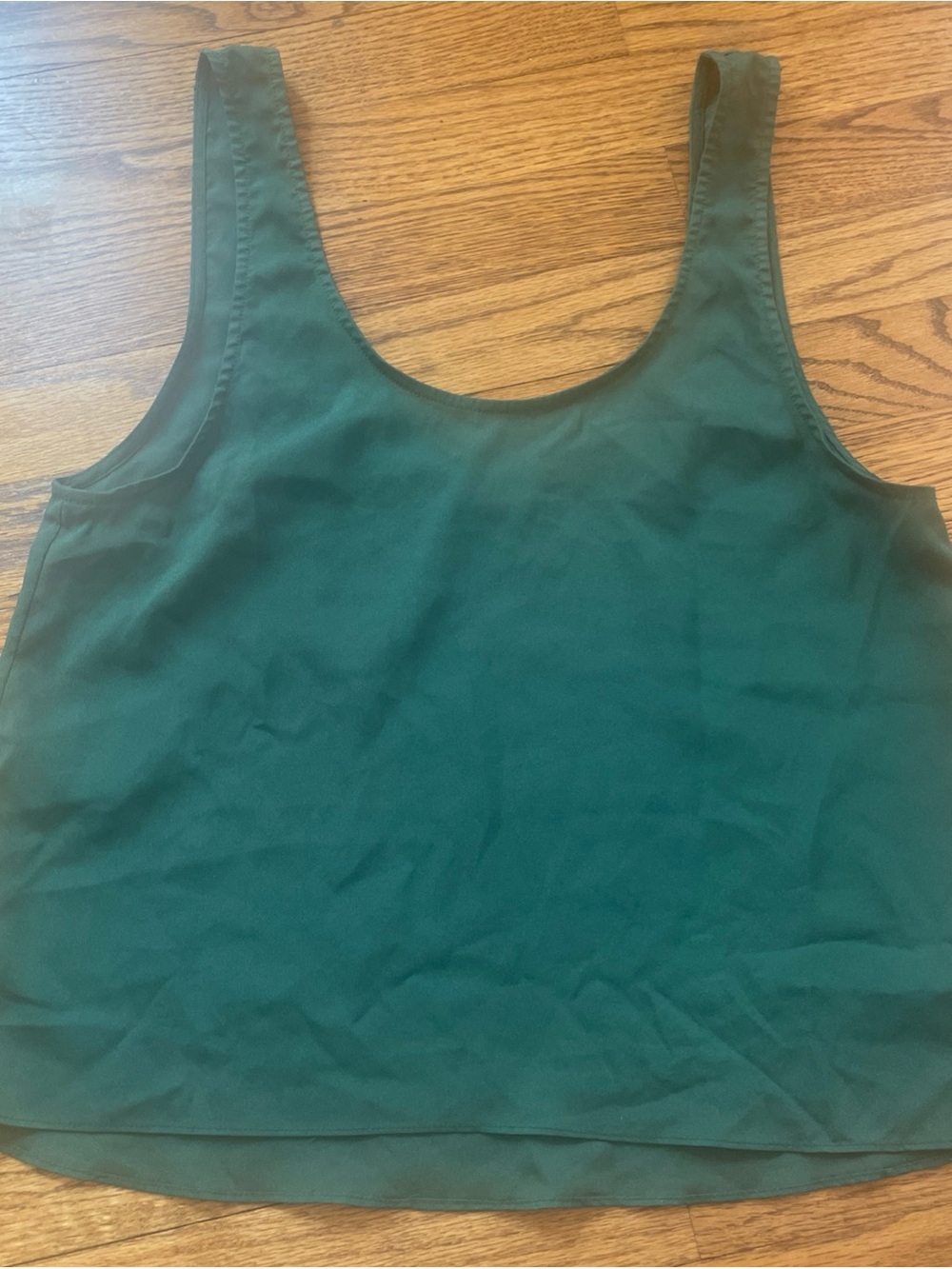 Show Me Your MuMu Scoop Neck Tank Top/Blouse Small Cropped - Picture 2 of 6